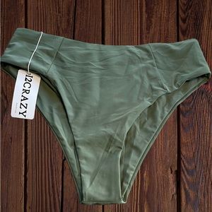 I2Crazy Large Green Swim Bottoms